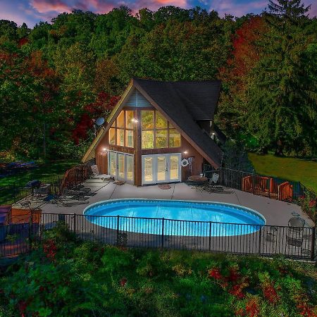 Smokystays Private Pool Chalet Gatlinburg Ngoại thất bức ảnh